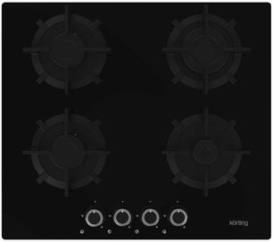 Газовая варочная панель Кертинг HGG 6420 CN фото Газовая варочная панель Korting HGG 6420 CN фото