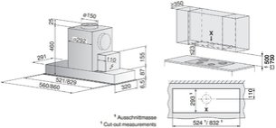 Встраиваемая вытяжка Фауцуг AiroClearCabinet V4000 AE4T-64009 фото 3 Встраиваемая вытяжка V-ZUG AiroClearCabinet V4000 AE4T-64009 фото 3