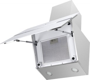 Кухонная вытяжка MAUNFELD Mersey 60 белый\вставка сатин фото 3 Кухонная вытяжка MAUNFELD Mersey 60 белый\вставка сатин фото 3