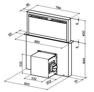 Вытяжка Фабер FABULA WH фото 2 Вытяжка Faber FABULA WH фото 2