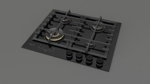 Газовая варочная панель Фулгор Милано FCLH 604 G T WK BK фото 3 Газовая варочная панель Fulgor Milano FCLH 604 G T WK BK фото 3