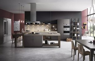 Компактный многофункциональный духовой шкаф Смег SF4390VCX фото 2 Компактный многофункциональный духовой шкаф Smeg SF4390VCX фото 2