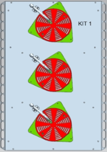 Комплект для уменьшения скорости Smeg 3921 фото