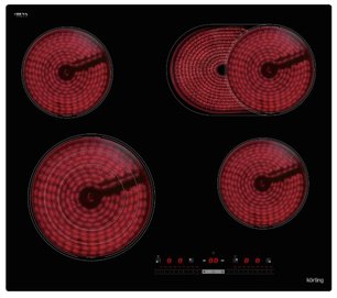 Электрическая варочная панель Кертинг HK 63910 B фото Электрическая варочная панель Korting HK 63910 B фото