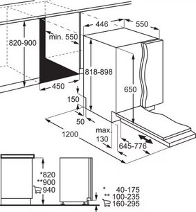 Встраиваемая посудомоечная машина Электролюкс KEGB3410L фото 3 Встраиваемая посудомоечная машина Electrolux KEGB3410L фото 3