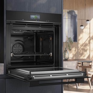 Духовой шкаф с СВЧ Siemens HM776GKB1 фото 2