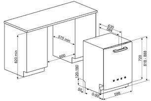 Посудомоечная машина Smeg ST2FABCR2 фото 4