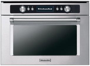 Комбинированный духовой шкаф с функцией пара Китчен Эйд KOQCX 45600 фото Комбинированный духовой шкаф с функцией пара KitchenAid KOQCX 45600 фото