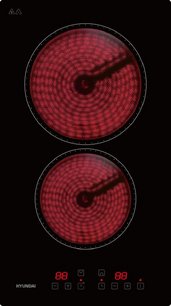 Варочная панель Хендай HHE 3210 BG фото 2 Варочная панель Hyundai HHE 3210 BG фото 2