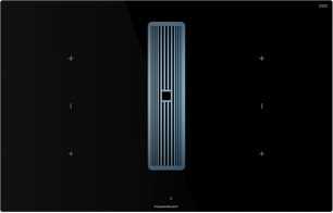 Индукционная варочная панель с вытяжкой Kuppersbusch KMI 8350.0 SR Stainless steel фото