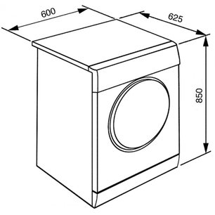 Сушильная машина Смег CDL83 фото 4 Сушильная машина Smeg CDL83 фото 4