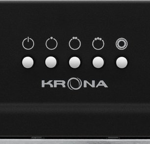 Встраиваемая вытяжка Krona LUISA 600 BLACK PB фото 4 Встраиваемая вытяжка Krona LUISA 600 BLACK PB фото 4