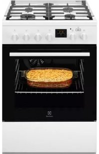 Комбинированная плита Электролюкс RKK660201W фото Комбинированная плита Electrolux RKK660201W фото