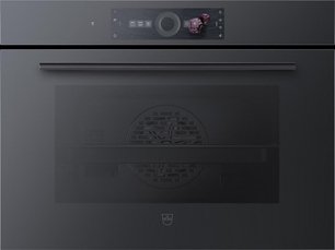 Духовой шкаф Фауцуг Combair V4000 45 C4T-21049 (черное стекло) фото Духовой шкаф V-ZUG Combair V4000 45 C4T-21049 (черное стекло) фото