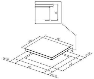 Варочная панель Грауде IK 60.0 AC фото 4 Варочная панель Graude IK 60.0 AC фото 4