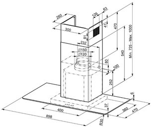 Вытяжка Смег KFV92DN-2 фото 2 Вытяжка Smeg KFV92DN-2 фото 2
