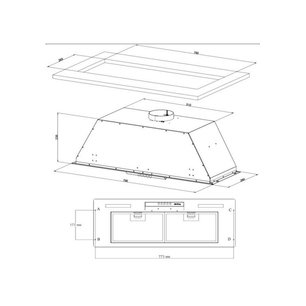 Полновстраиваемая вытяжка Кертинг KHI 9931 RB фото 4 Полновстраиваемая вытяжка Korting KHI 9931 RB фото 4