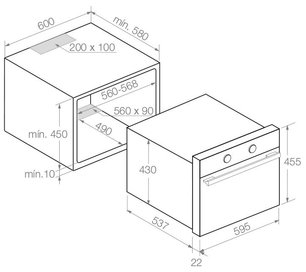 Духовой шкаф с микроволнами Пандо PHC-943 фото 4 Духовой шкаф с микроволнами Pando PHC-943 фото 4