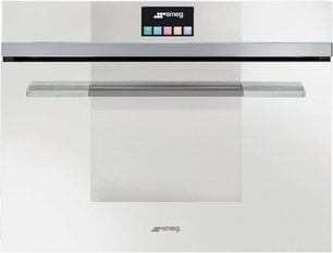 Компактный многофункциональный духовой шкаф Smeg SF4140MCB фото