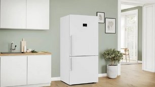 Двухкамерный холодильник Bosch KGP86FWC0N фото 2