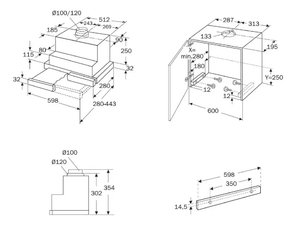 Вытяжка Нефф D4644X0 фото 2 Вытяжка Neff D4644X0 фото 2