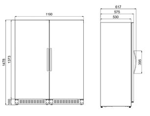 Винный шкаф Дометик B162S Double Basic фото 3 Винный шкаф Dometic B162S Double Basic фото 3