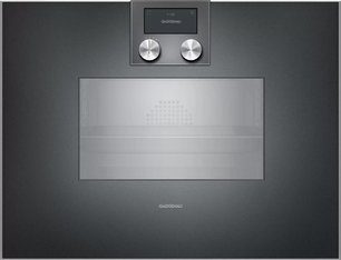 Комбинированный духовой шкаф-пароконвектомат Гаггенау BS450101 фото Комбинированный духовой шкаф-пароконвектомат Gaggenau BS450101 фото