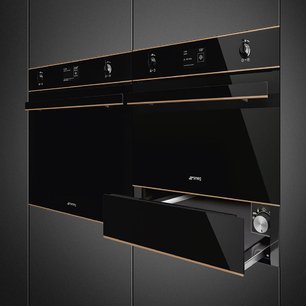 Компактный духовой шкаф комбинированный с пароваркой Smeg SF4603VCNR1 фото 2