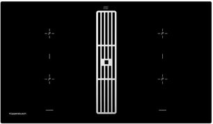 Варочная панель с вытяжкой Куперсбуш KMI 9850.0 SR Silver Chrome фото Варочная панель с вытяжкой Kuppersbusch KMI 9850.0 SR Silver Chrome фото