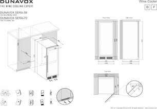 Винный шкаф Дунавокс DX-70.258C фото 4 Винный шкаф Dunavox DX-70.258C фото 4