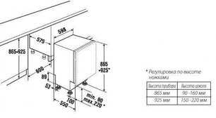Встраиваемая посудомоечная машина Куперсбуш IGVS 6609.2 фото 3 Встраиваемая посудомоечная машина Kuppersbusch IGVS 6609.2 фото 3