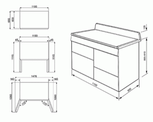 Варочный центр Смег TR4110RO фото 2 Варочный центр Smeg TR4110RO фото 2