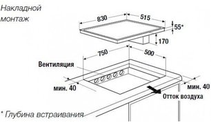 Индукционная варочная панель с вытяжкой Куперсбуш KMI 8500.0 SR Copper фото 4 Индукционная варочная панель с вытяжкой Kuppersbusch KMI 8500.0 SR Copper фото 4