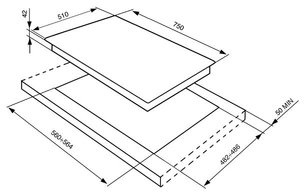 Варочная панель Смег P755X фото 2 Варочная панель Smeg P755X фото 2