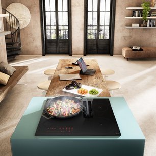 Варочная панель с вытяжкой Elica NIKOLATESLA FIT 3Z BL/A/72 фото 3