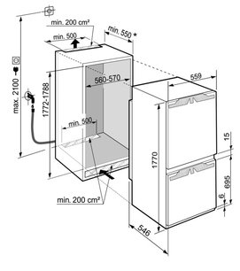 Встраиваемый холодильник Liebherr ICBNd 5163 фото 3