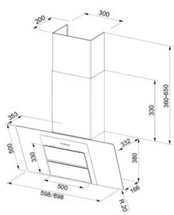 Вытяжка Фабер NORTHIA EG8+ WH A60 фото 2 Вытяжка Faber NORTHIA EG8+ WH A60 фото 2