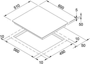 Независимая варочная панель Franke FHFB 6421 I фото 3