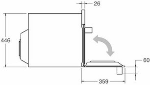 Встраиваемая микроволновая печь Бертаззони F30PROMWLXT фото 3 Встраиваемая микроволновая печь Bertazzoni F30PROMWLXT фото 3