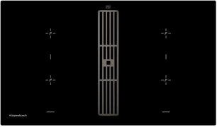 Варочная панель с вытяжкой Куперсбуш KMI 9850.0 SR Black Chrome фото Варочная панель с вытяжкой Kuppersbusch KMI 9850.0 SR Black Chrome фото
