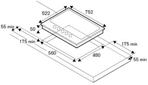 Варочная панель Бертаззони P755CPROX фото 4 Варочная панель Bertazzoni P755CPROX фото 4