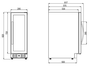 Винный шкаф Дометик E16FG Elegance фото 3 Винный шкаф Dometic E16FG Elegance фото 3