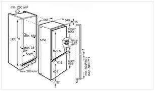 Встраиваемый холодильник Куперсбуш FKG 8500.0 i фото 4 Встраиваемый холодильник Kuppersbusch FKG 8500.0 i фото 4
