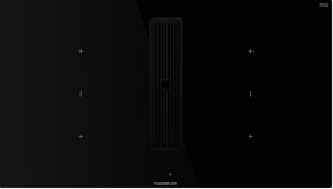 Индукционная варочная панель с вытяжкой Kuppersbusch KMI 9350.0 SR Black Velvet фото