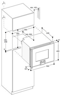 Духовой шкаф-пароварка Gaggenau BS 221-100 фото 4