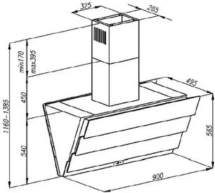 Вытяжка Kuppersberg RAMZ 90 B фото 4