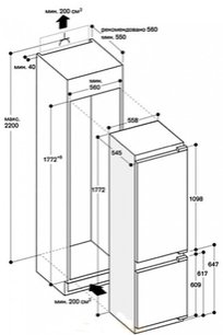 Встраиваемый холодильник Гаггенау RB 282-203 фото 3 Встраиваемый холодильник Gaggenau RB 282-203 фото 3