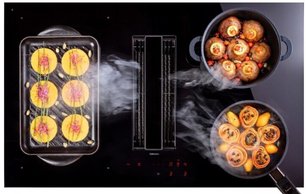 Варочная панель Фалмек ZERO 76 VETRO NERO фото Варочная панель Falmec ZERO 76 VETRO NERO фото