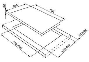 Варочная панель Смег SPR876PGH фото 2 Варочная панель Smeg SPR876PGH фото 2