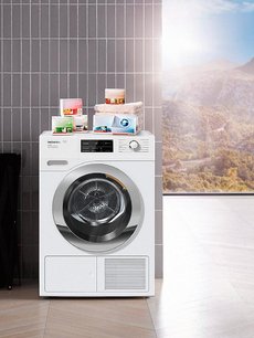 Сушильная машина Миле TCJ 690 WP Chrome Edition фото 3 Сушильная машина Miele TCJ 690 WP Chrome Edition фото 3